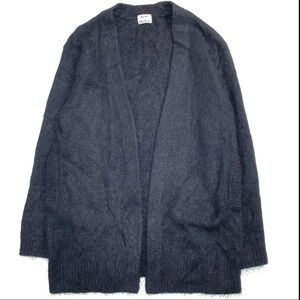 Acne Studios Women’s Raya Mohair Cardigan Sweater Black S